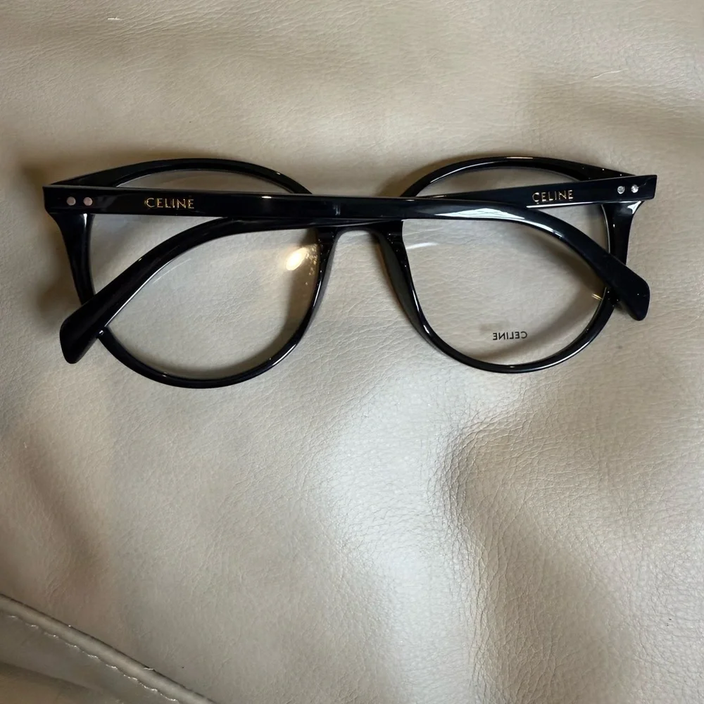 Celine Black Cat-Eye Glasses - Picture 2 of 3